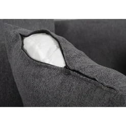 Soffa 4-sits 270 cm antracit tyg - Brandy