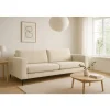 Soffa 3-sits beige - Aspen + Fläckborttagare för möbler