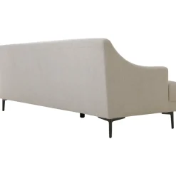 Soffa 3-sits beige modern - Hanna + Fläckborttagare för möbler