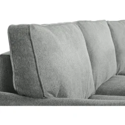 Soffa 3-sits grå 225 cm - Howard + Fläckborttagare för möbler