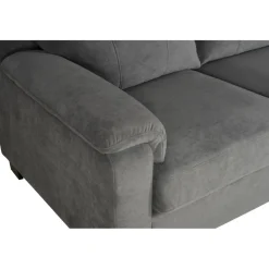 Soffa 3-sits med hög rygg 234 cm - Altlas + Textilrengöring för möbler