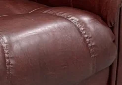 Soffa 3-sits oxblod 178 cm - Rom