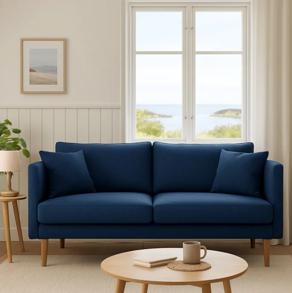 Soffa Östermalm 223 cm - Blå