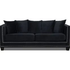Soffa Tempel med nitar - 217 cm