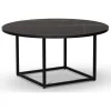 Soffbord Ø90 cm - Svart marmor (Exklusive laminat)