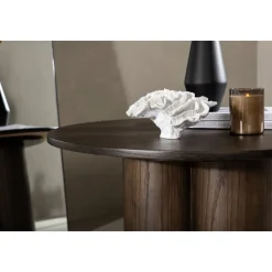 Soffbord Ø80 cm mocka - Olivia