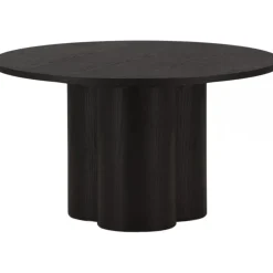 Soffbord Ø80 cm svart - Olivia