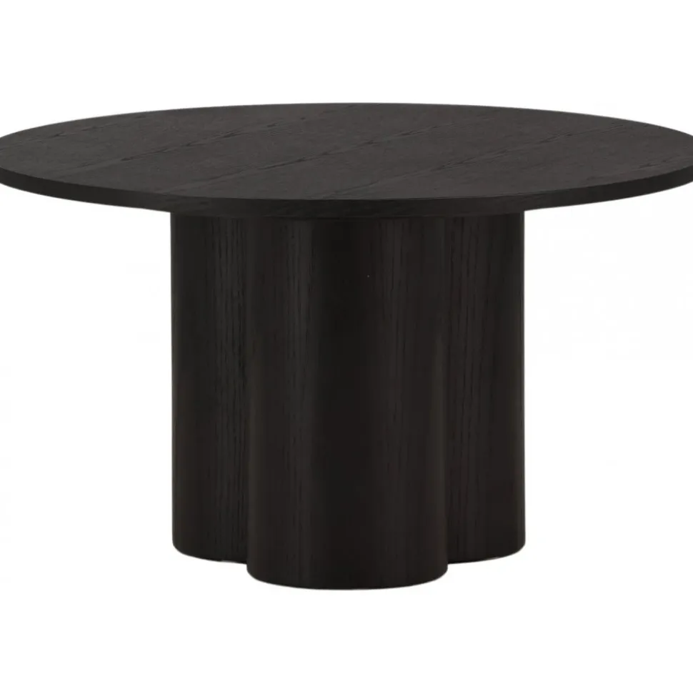 Soffbord Ø80 cm svart - Olivia