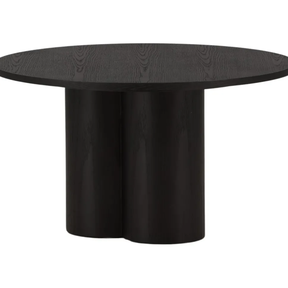 Soffbord Ø80 cm svart - Olivia