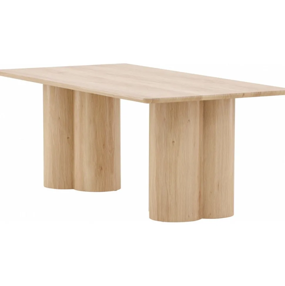 Soffbord 120 x 60 cm whitewash - Olivia