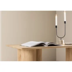 Soffbord 120 x 60 cm whitewash - Olivia