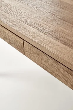 Soffbord med lådor Valnöt/svart - Nevil + Textilrengöring för möbler