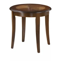 Soffbord mörk valnöt Ø60 cm - Mozart