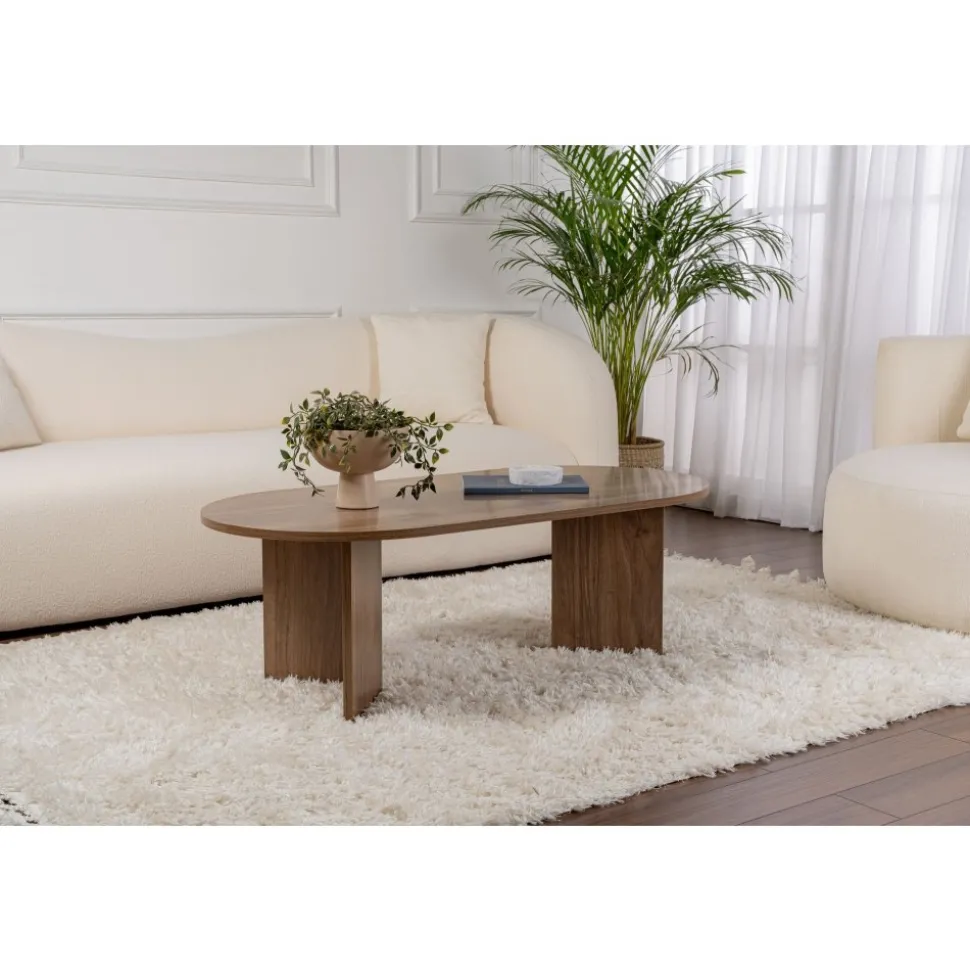 Soffbord Sable Valnöt - 119 x 60 cm