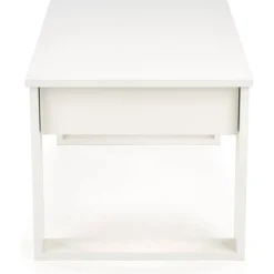 Soffbord vit med förvaringslådor 110x60 cm