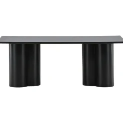 Soffbord 120x60 cm svartbetsat ek - Olivia