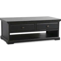 Soffbord med förvaring 130 x 70 cm