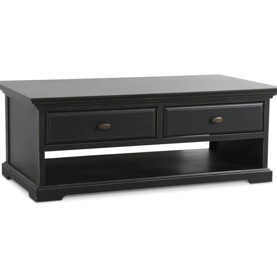 Soffbord med förvaring 130 x 70 cm