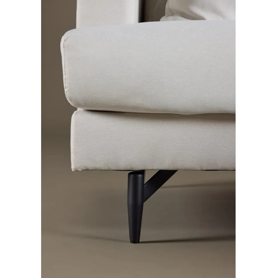 Sofia 3-sits soffa - Beige linne