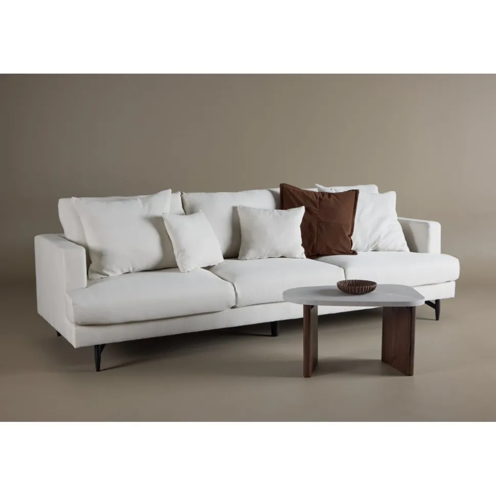 Sofia 3-sits soffa - Beige linne