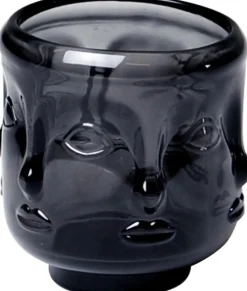 Sofie ljuslykta - Mörkgrå