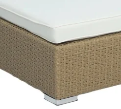 Solsängar 2 st med bord - Natur rotting