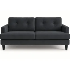 Space 3-sits soffa - Grå sammet