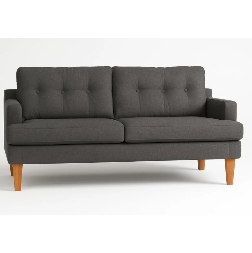 Space 2-sits soffa - Mörkgrå