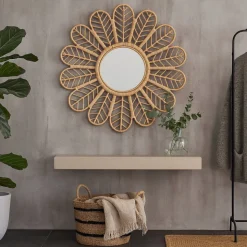 Spegel Ø90 cm rotting