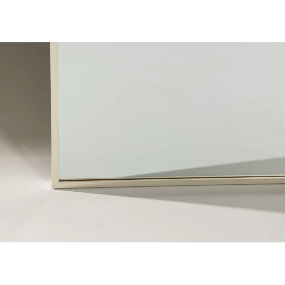 Spegel beige ram 190 x 120 cm - Orlando