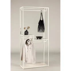 Staal klädhängare - Beige