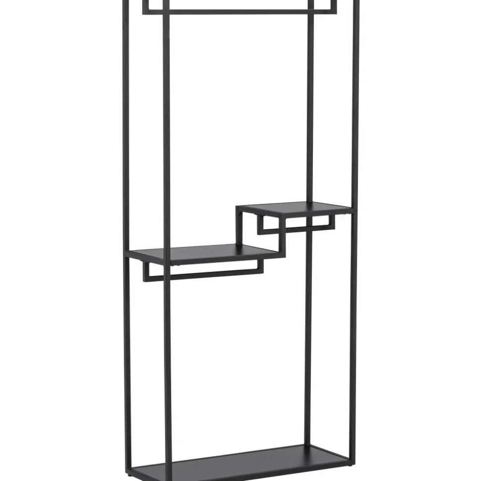 Staal klädhängare - Svart