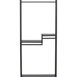 Staal klädhängare - Svart