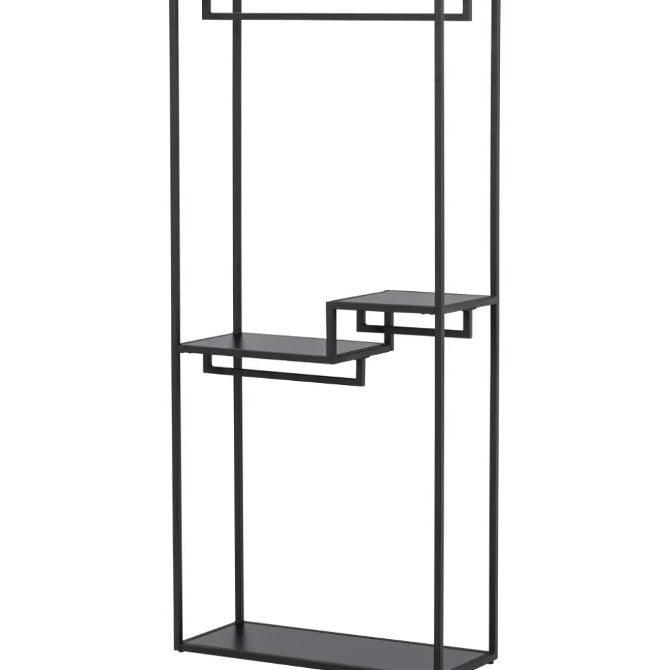 Staal klädhängare - Svart