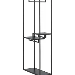 Staal klädhängare - Svart