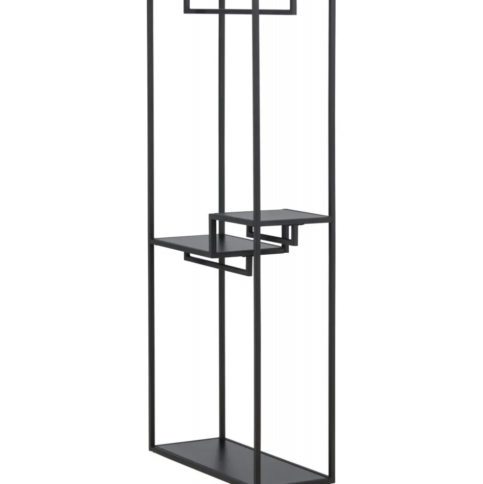 Staal klädhängare - Svart