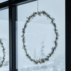 Starlight krans med LED-ljus Ø40 cm