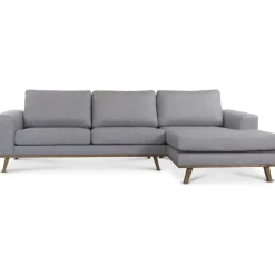 Stockholm Divansoffa Grå/Ek - Höger