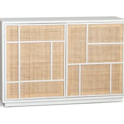 Stockholm Sideboard 120 cm bred vit med rotting