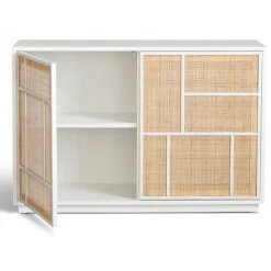 Stockholm Sideboard 120 cm bred vit med rotting