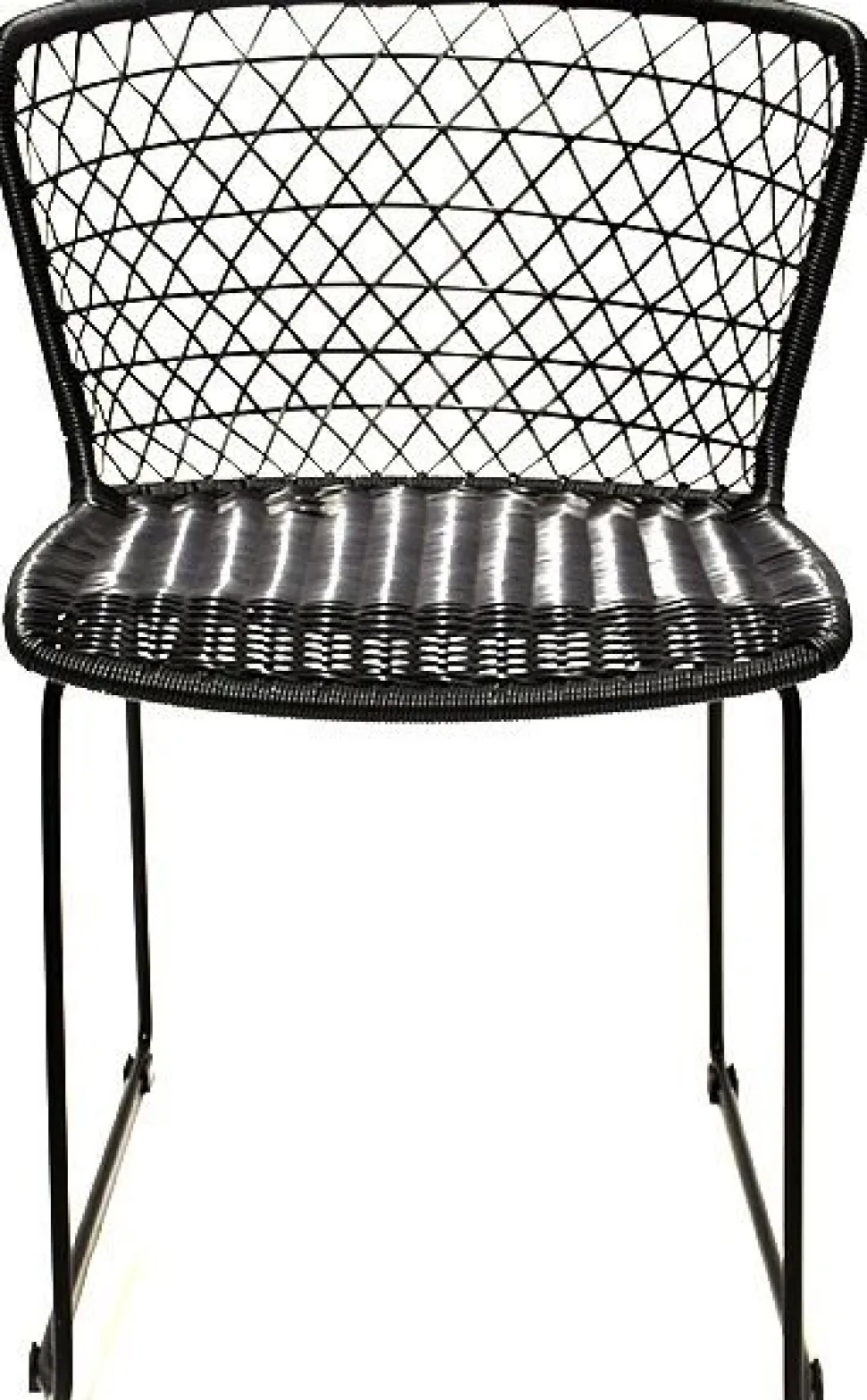 Stol - Svart konstrotting