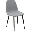 Stol i grått tyg - Carisma + Textilrengöring för möbler
