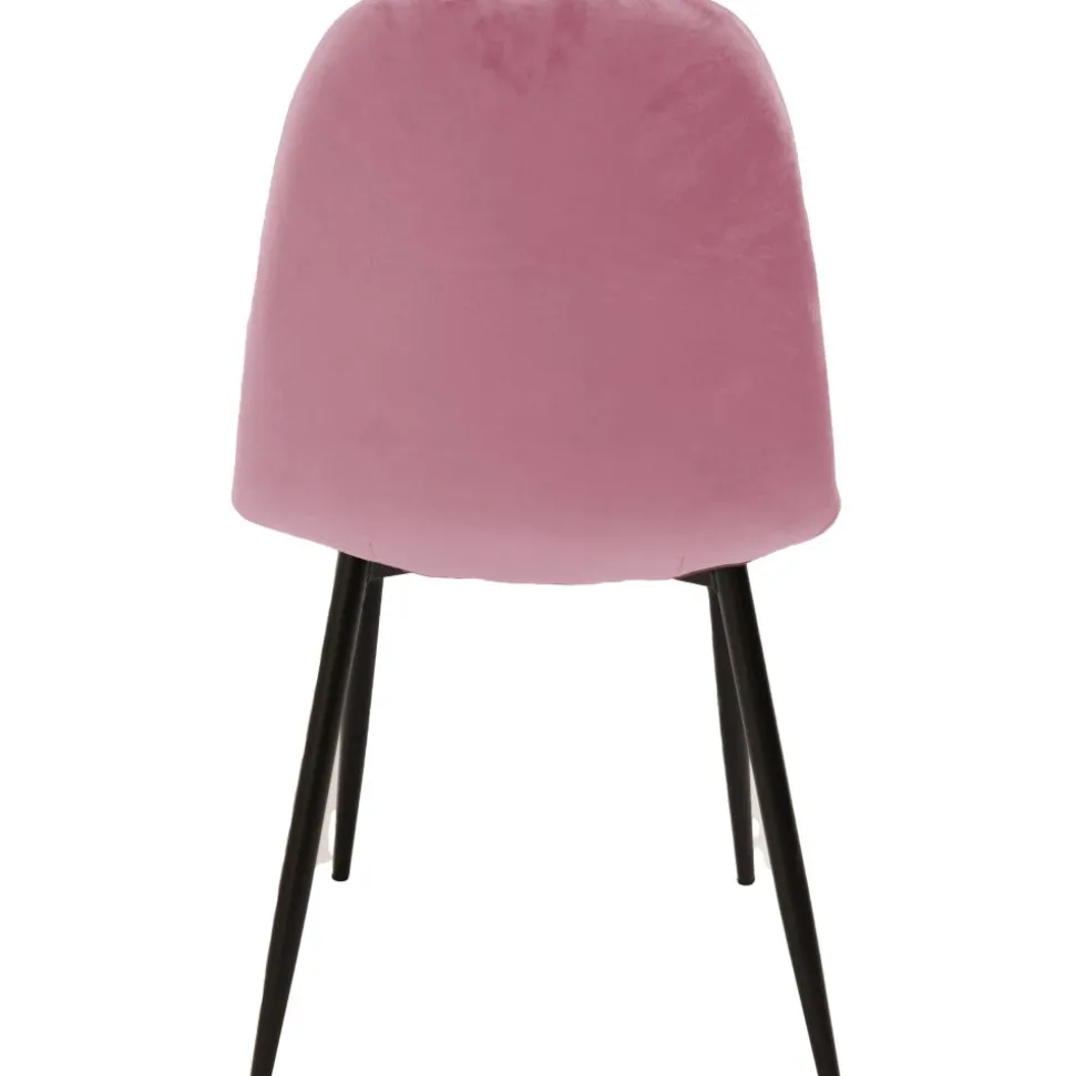 Stol i rosa sammet - Carisma + Fläckborttagare för möbler