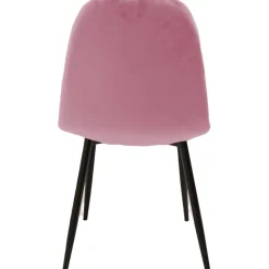 Stol i rosa sammet - Carisma + Möbeltassar