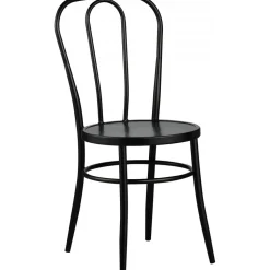 Stol i svart metall - No18