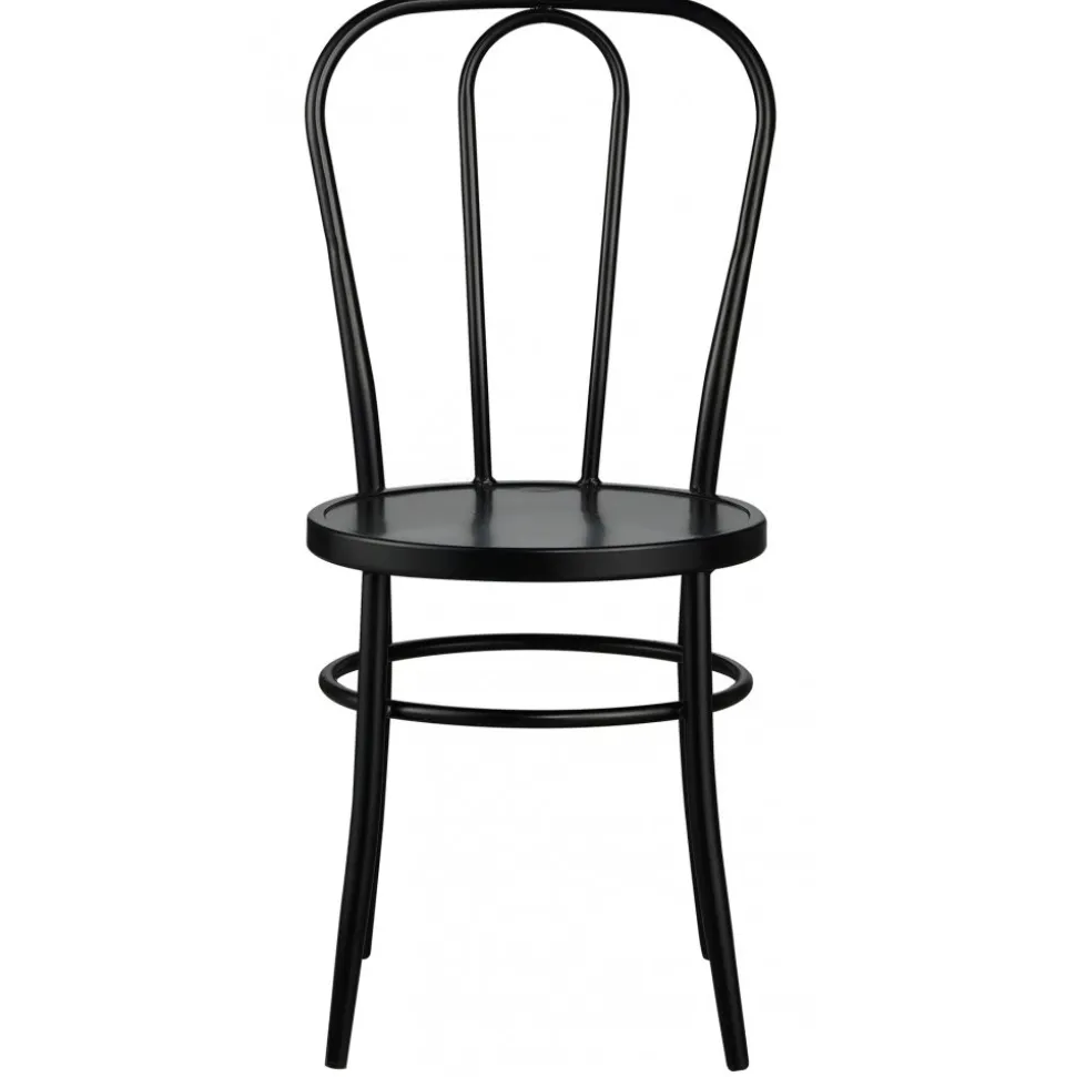 Stol i svart metall - No18