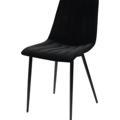 Stol i svart sammet - Kayla