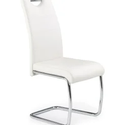 Stol John - Vit/krom