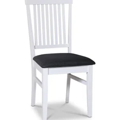 Stol med grå tygsits - Fårö + Textilrengöring för möbler