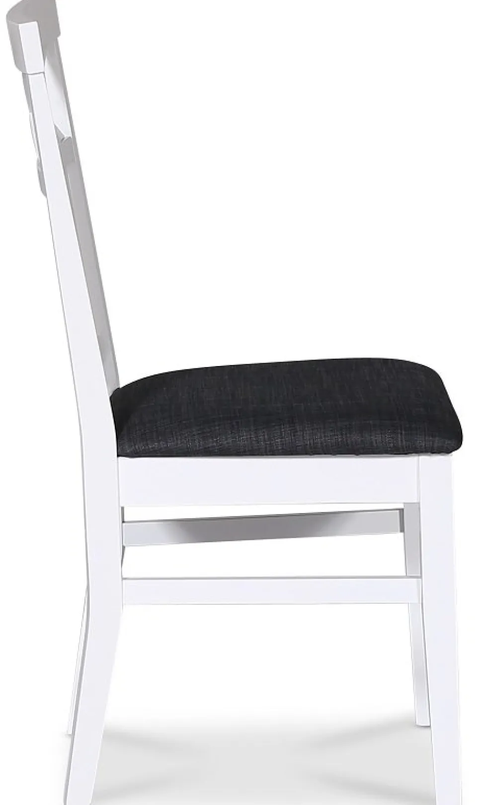 Stol med kryss i ryggen, grå sits - Skagen + Möbeltassar